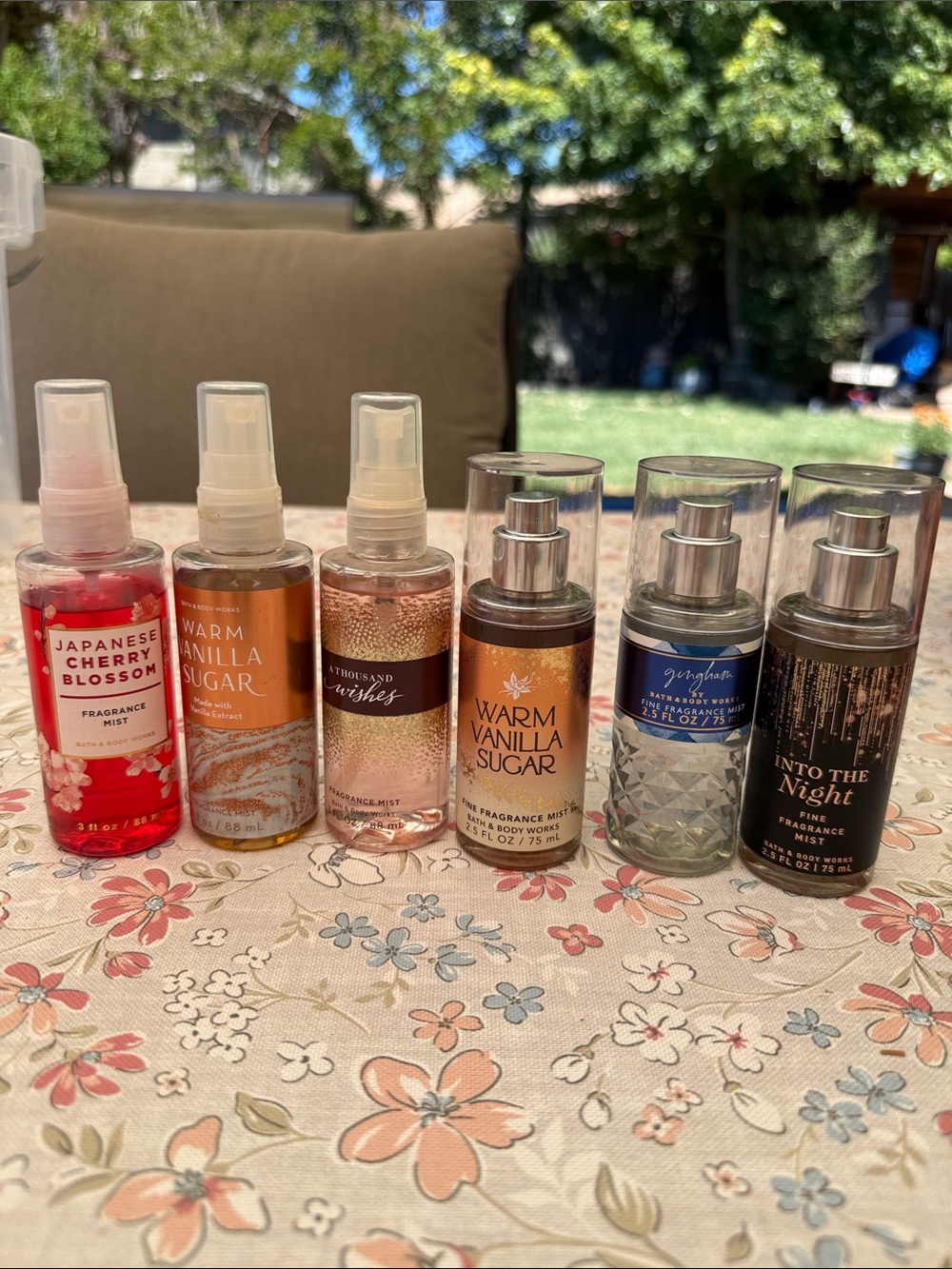 6 Bath & Bodywork’s Fine frangrance mists